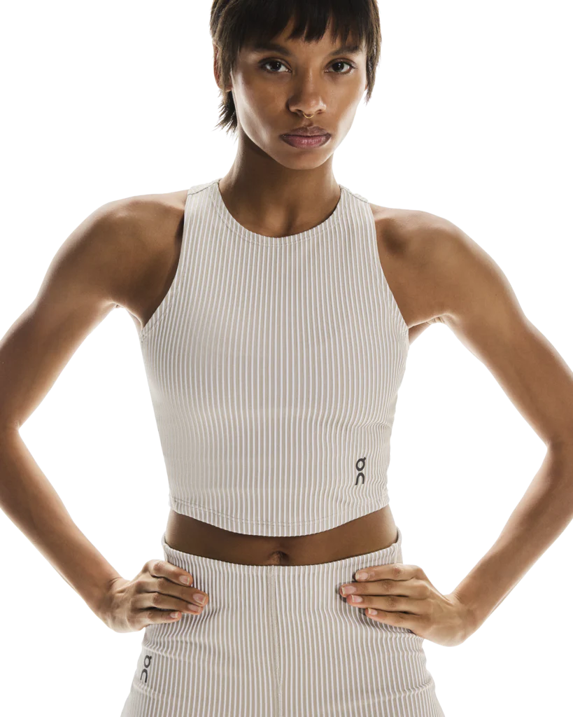 All-Day Ribbed Crop W | Desert | White - Image 5