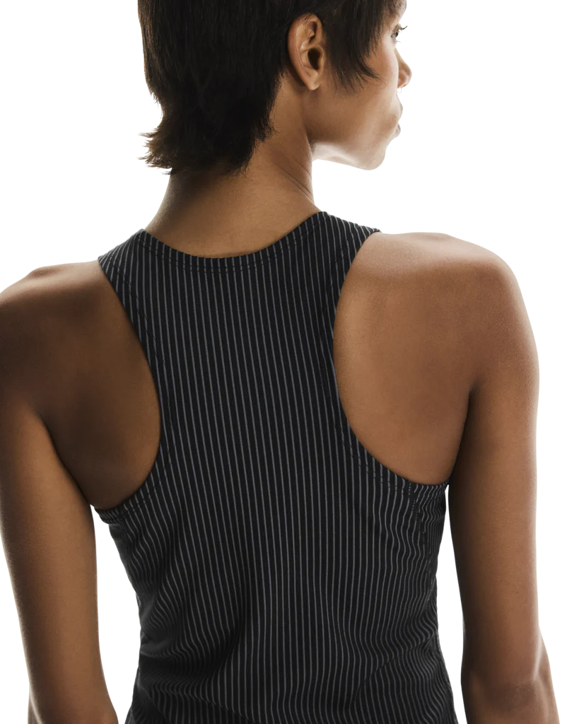 All-Day Ribbed Dress W | Black | Rock - Image 6