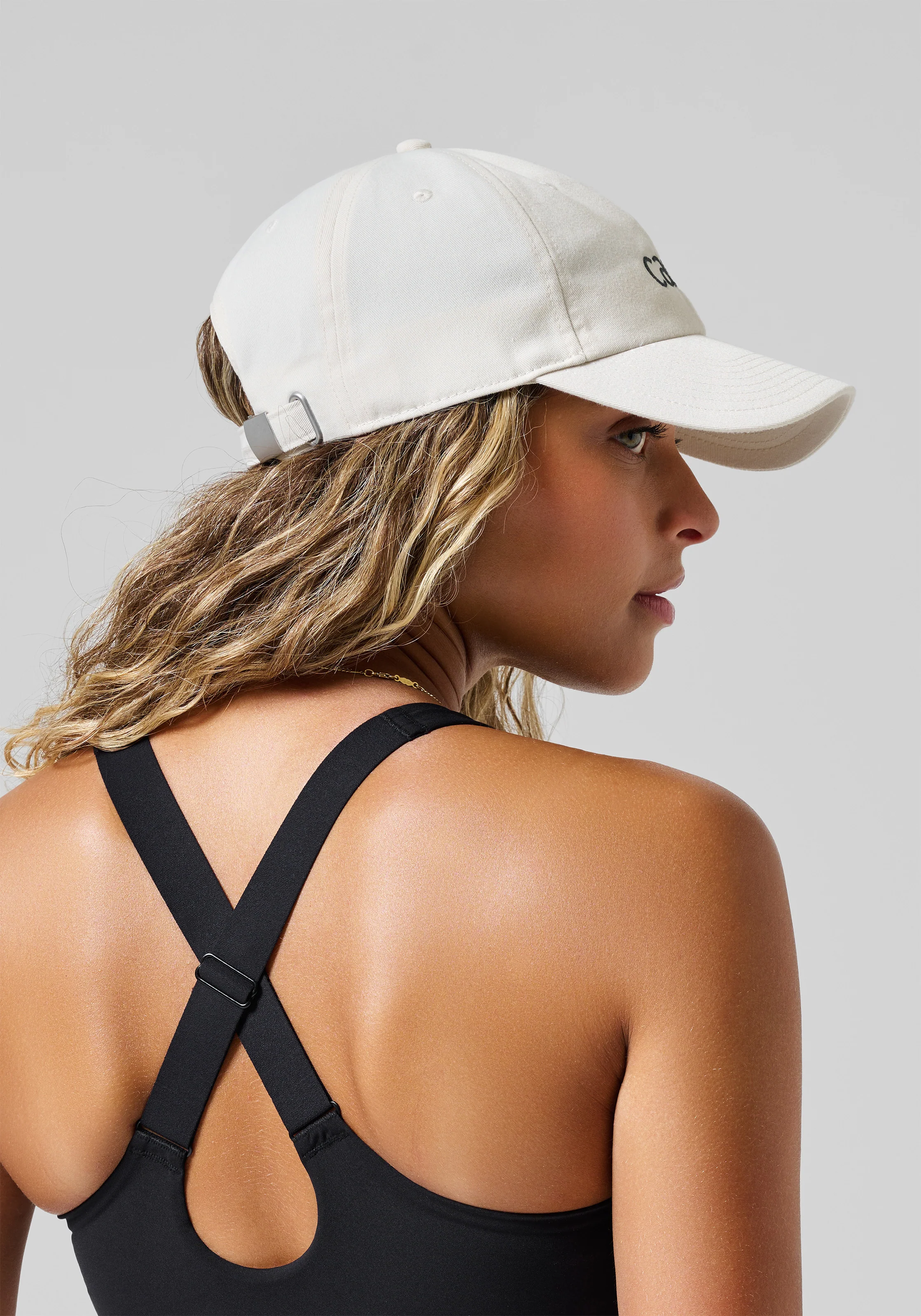 Casual Logo Cap W | Off White - Image 2
