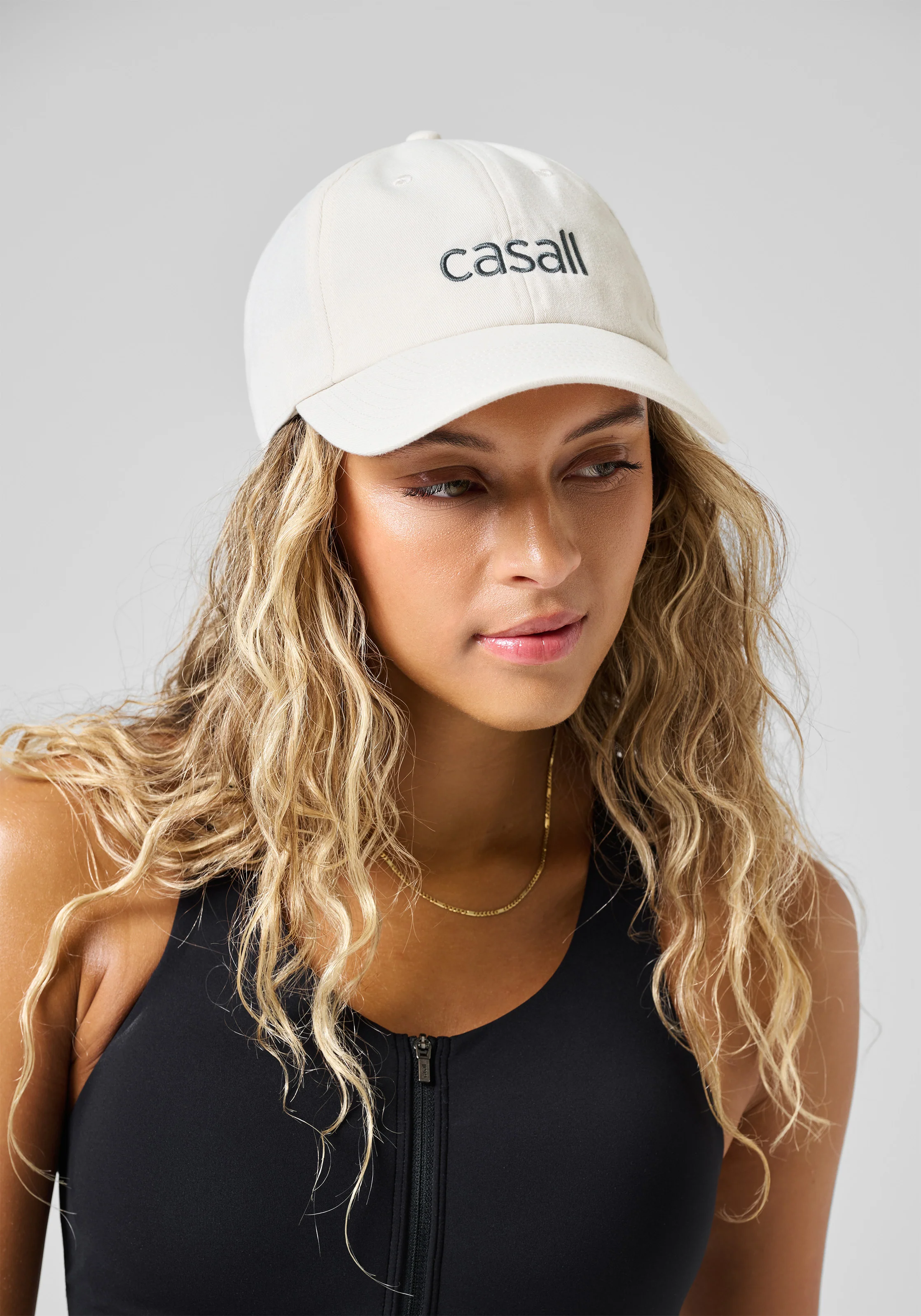 Casual Logo Cap W | Off White - Image 4