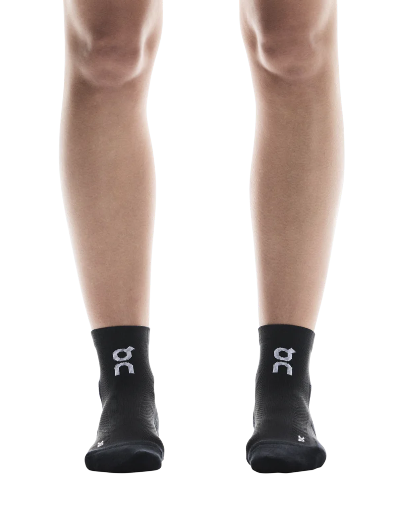 Core Run Sock Mid 2P U | Black - Image 2