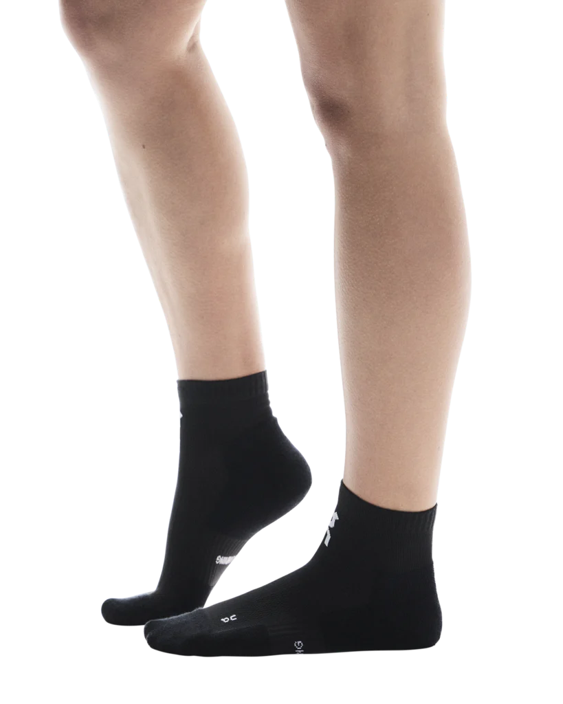 Core Run Sock Mid 2P U | Black - Image 3