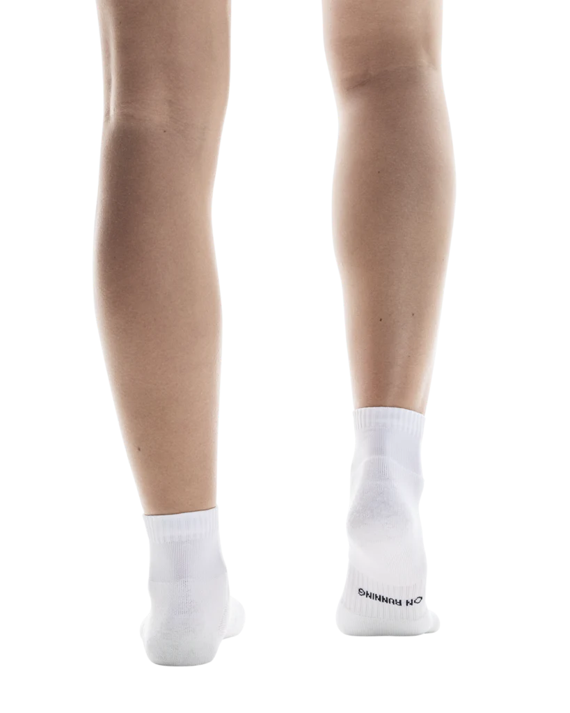 Core Run Sock Mid 2P U | White - Image 4