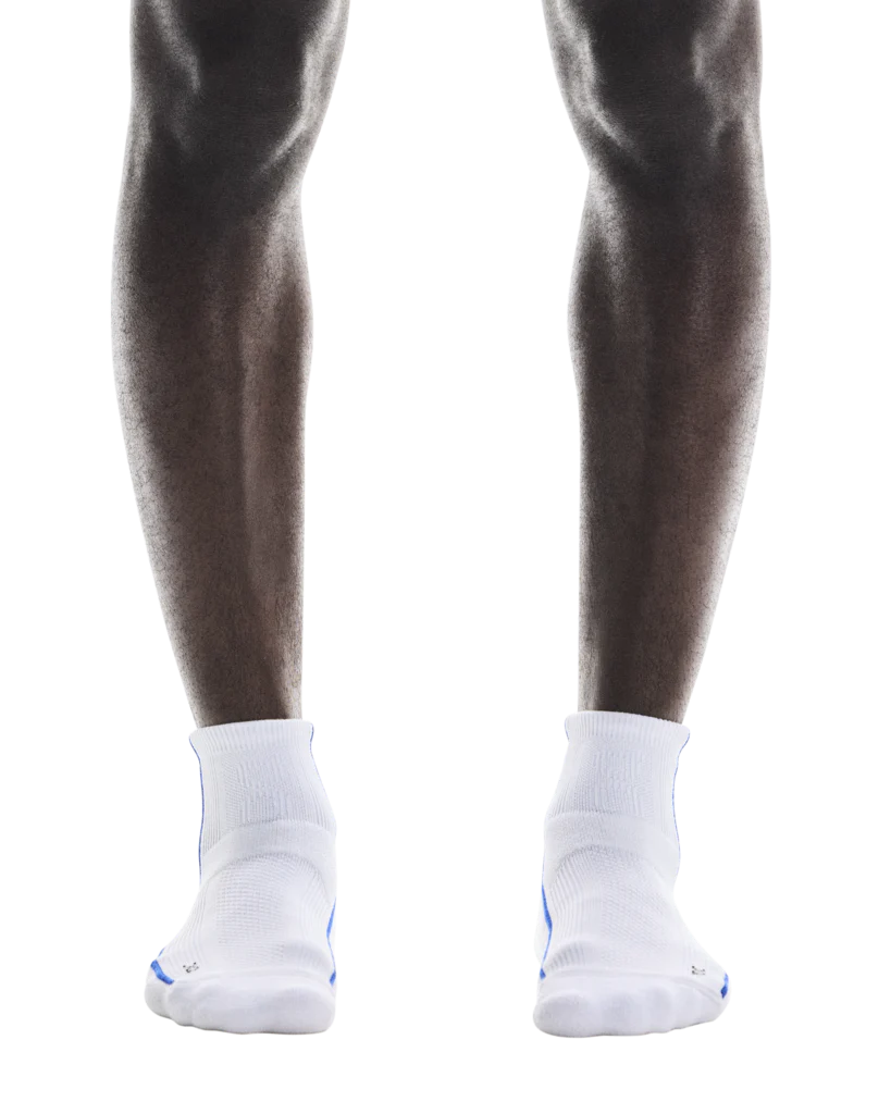 Court Mid Sock U | White | Indigo - Image 2