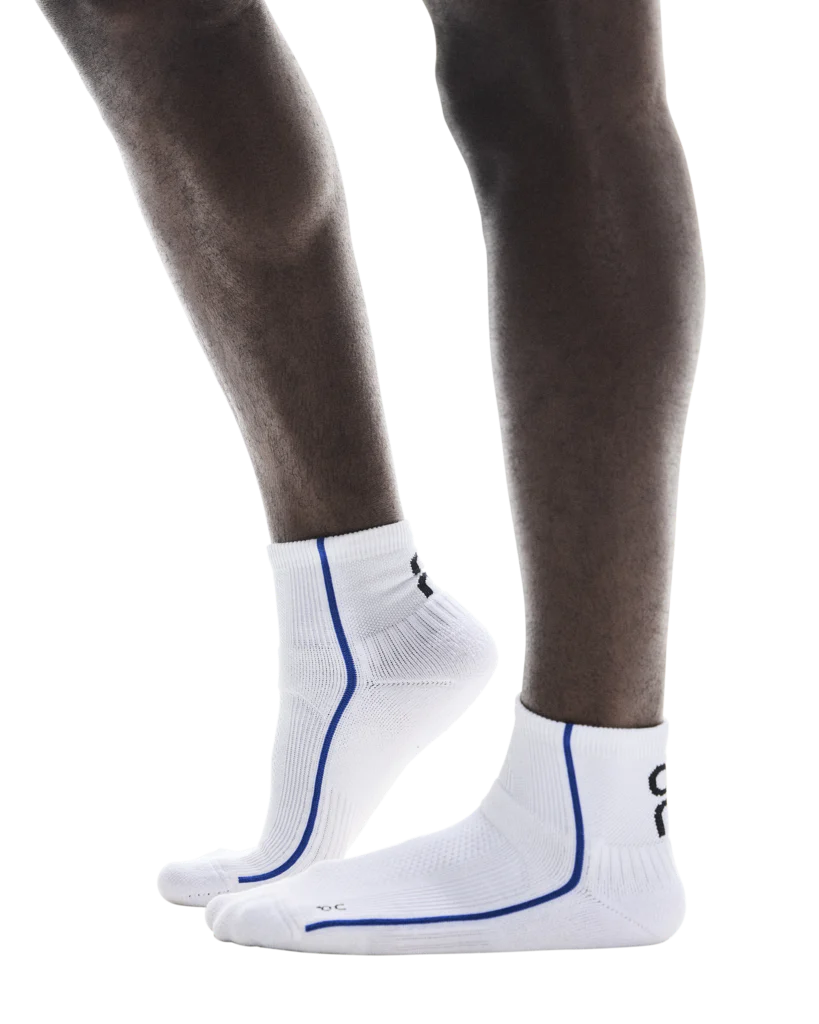 Court Mid Sock U | White | Indigo - Image 3