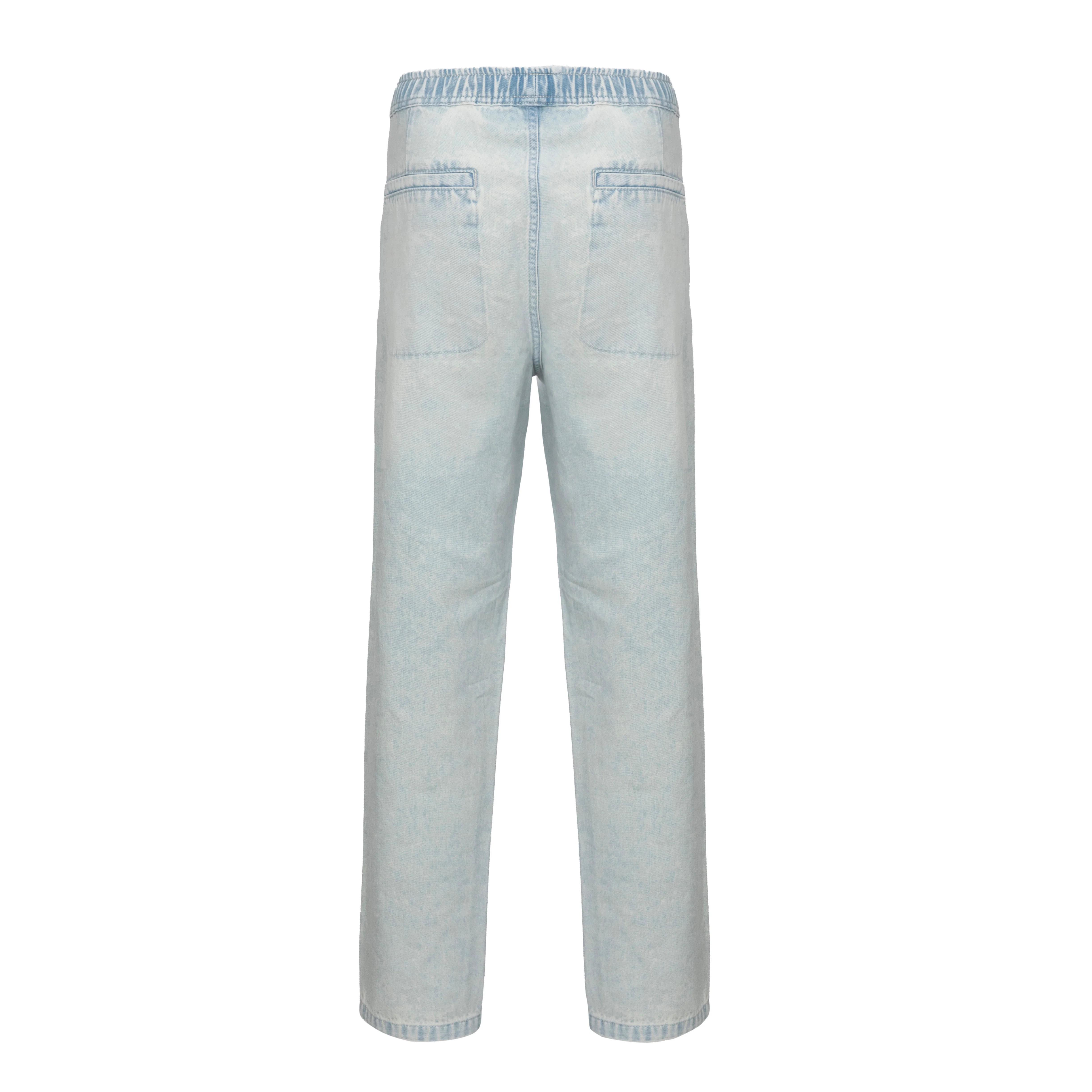 DENIM CHINO PANTS M | Light Blue - Image 2