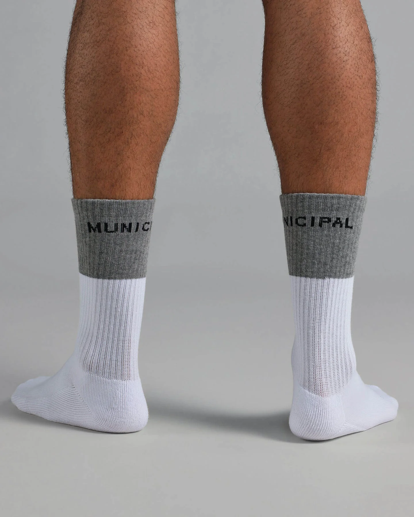 Drip Drop Sock M | White/Athletic Grey - Image 2