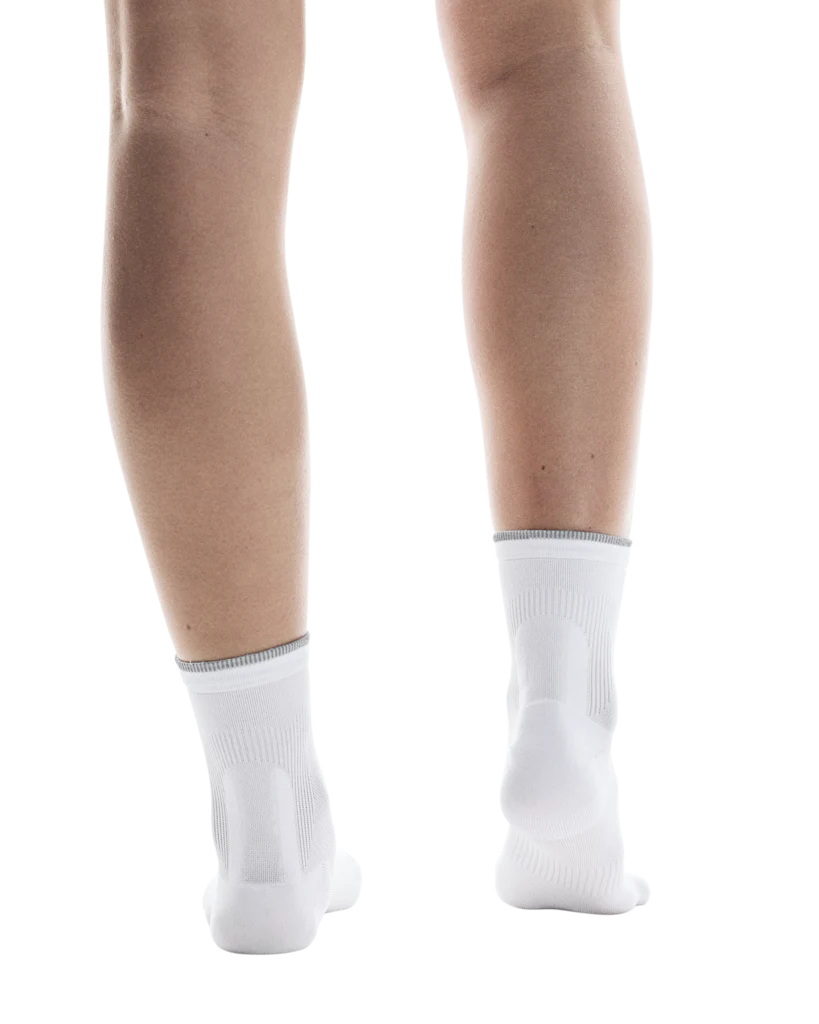 Elite Run Sock Mid U | White | Ivory - Image 4