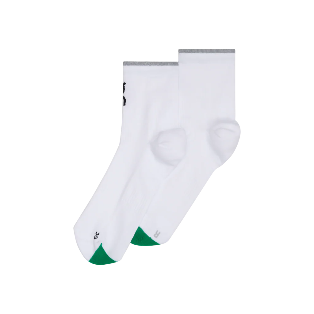 Elite Run Sock Mid U | White | Ivory - Image 5
