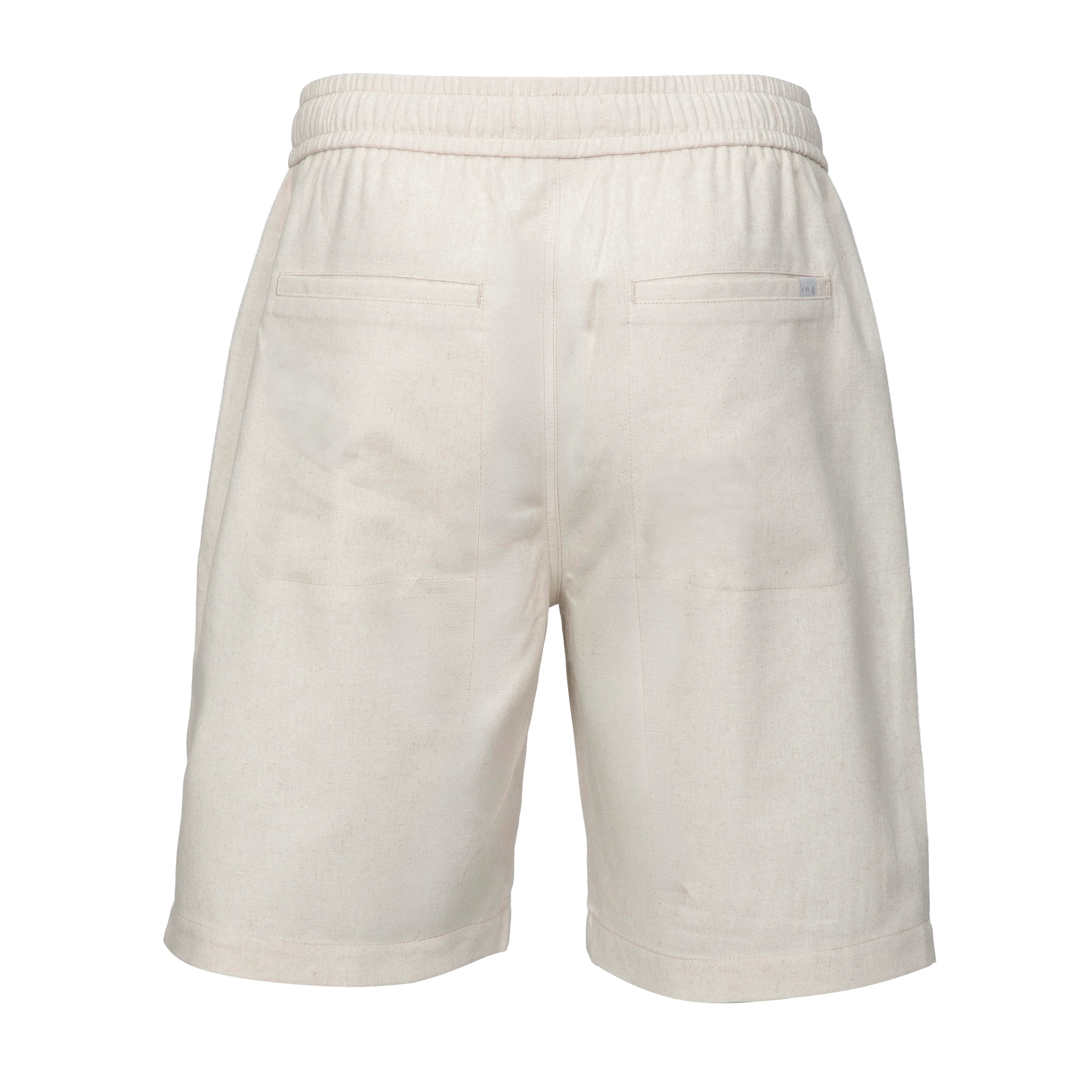 LINEN LOOK BERMUDA M | Natural - Image 2