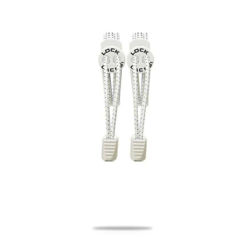 Lock Laces U | White Black - Image 2