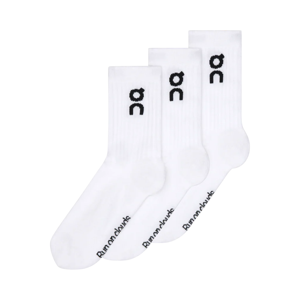 Logo Sock High 3P U | White - Image 5