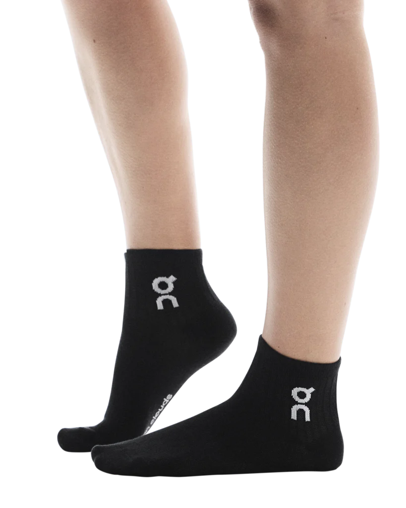 Logo Sock Mid 3P U | Black - Image 3