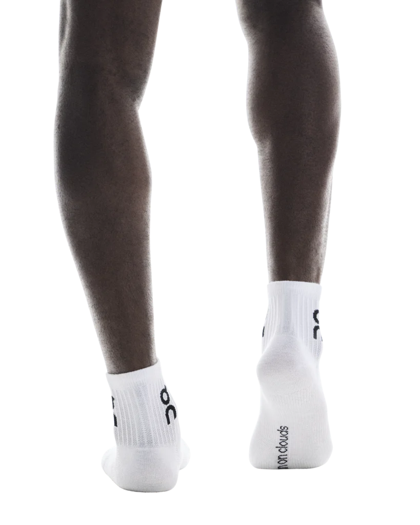 Logo Sock Mid 3P U | White - Image 4