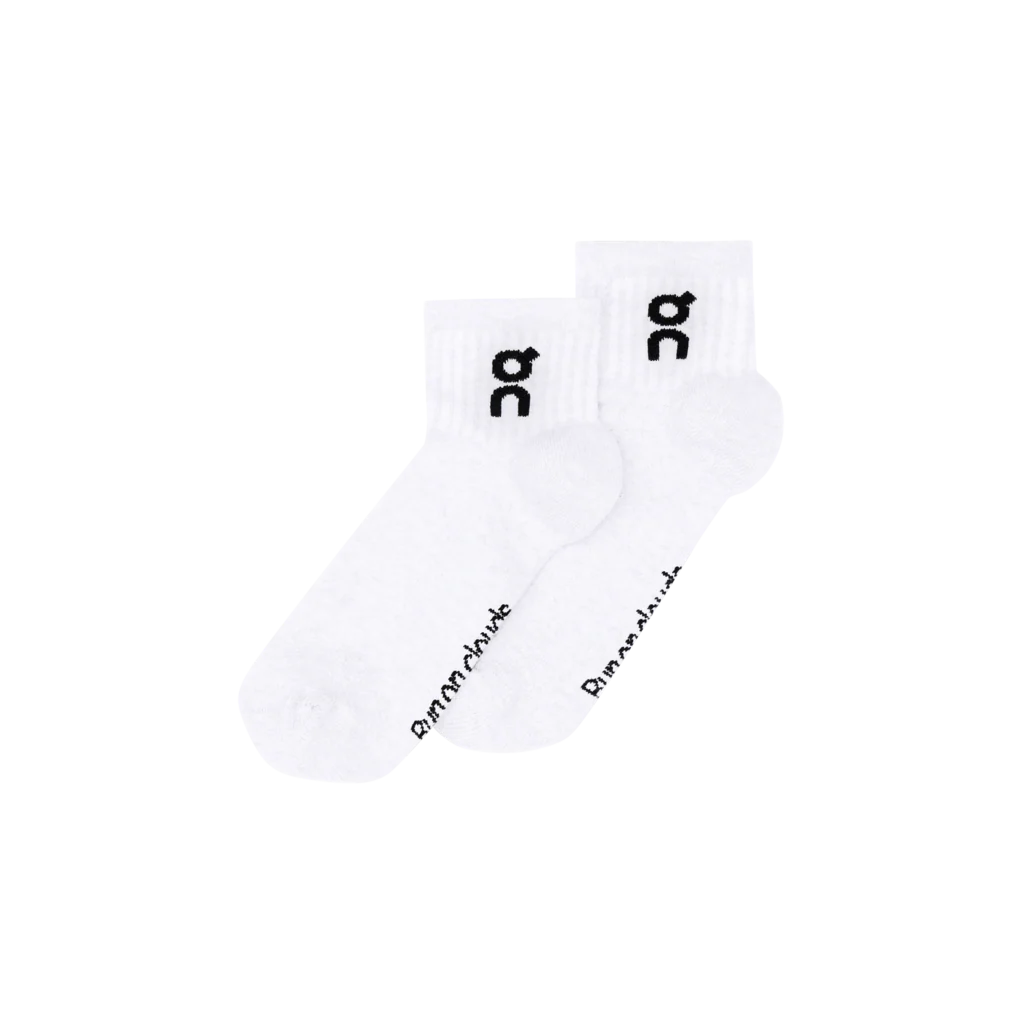 Logo Sock Mid 3P U | White - Image 5