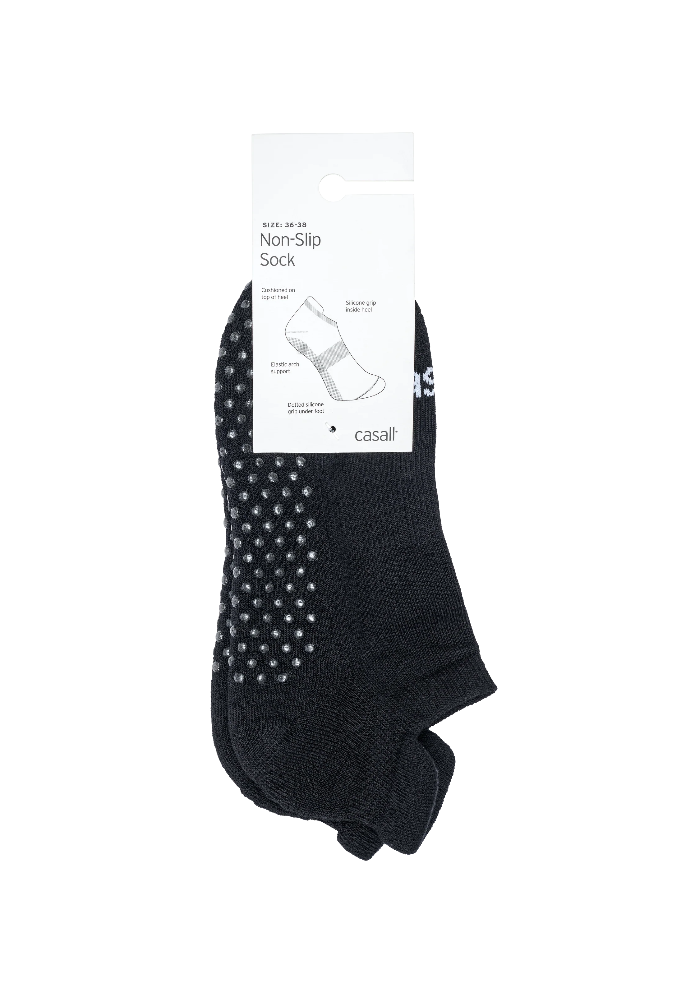 Non-Slip Sock W | Black - Image 3