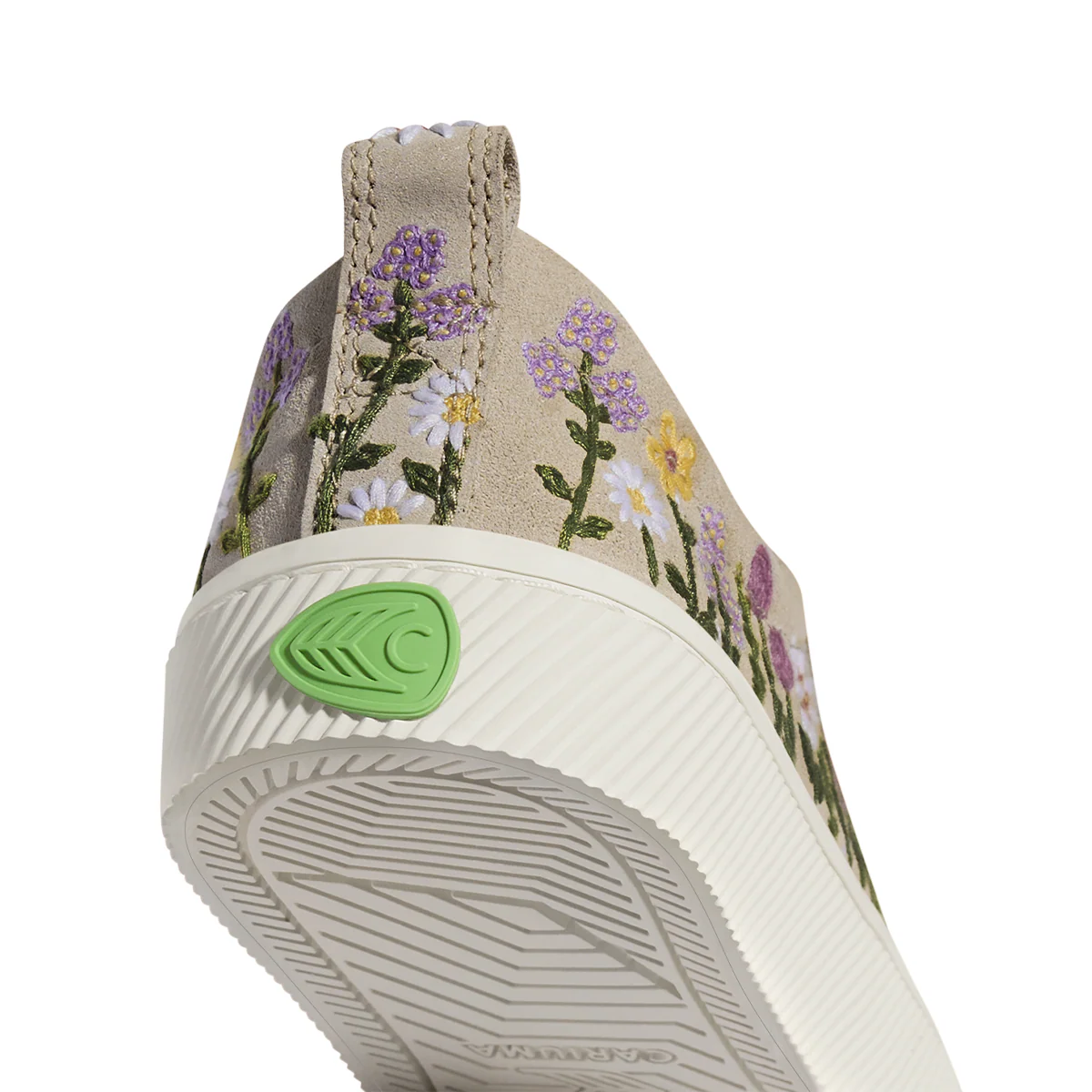 OCA Low W | Sand Embroidered Flowers - Image 4