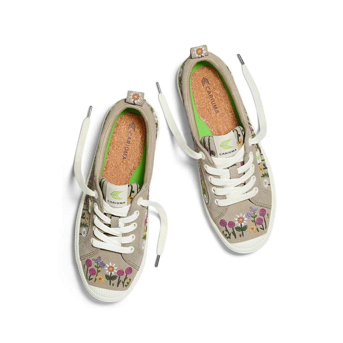 OCA Low W | Sand Embroidered Flowers - Image 5