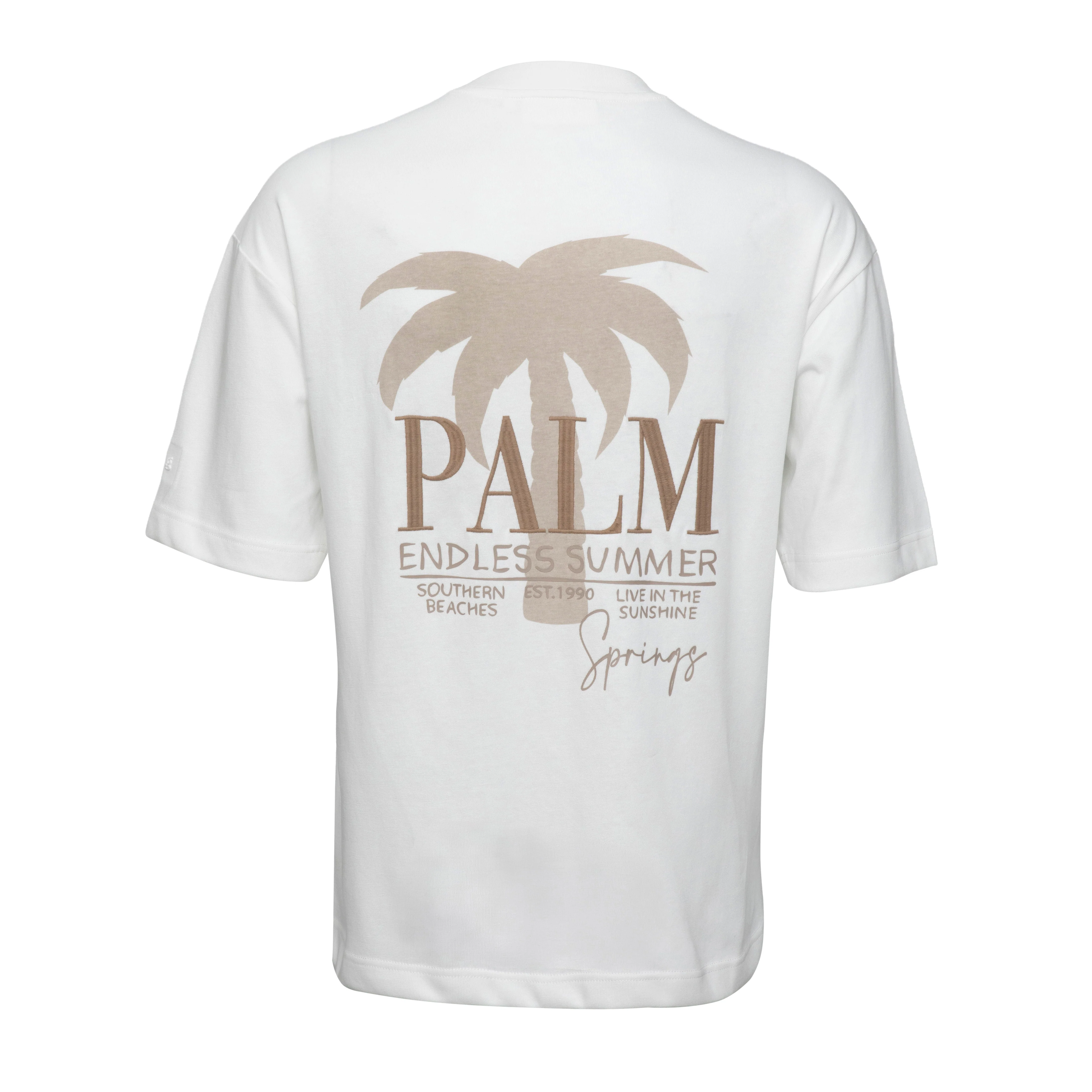 PALMS  T SHIRT M | Cream - Image 2