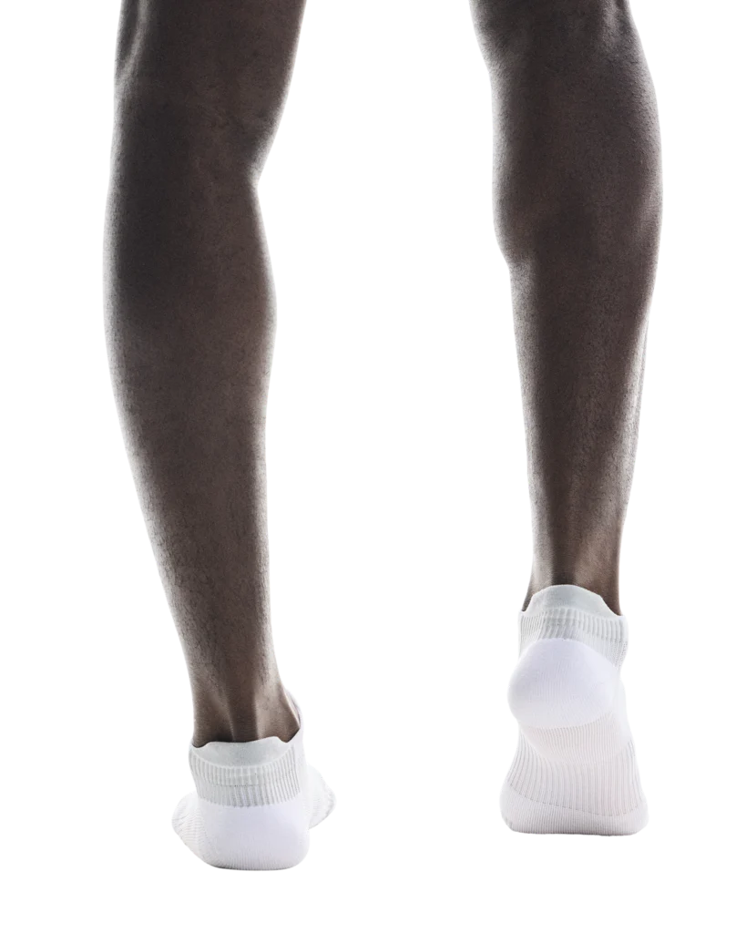 Performance Run Sock Low U | White | Glacier - Image 4