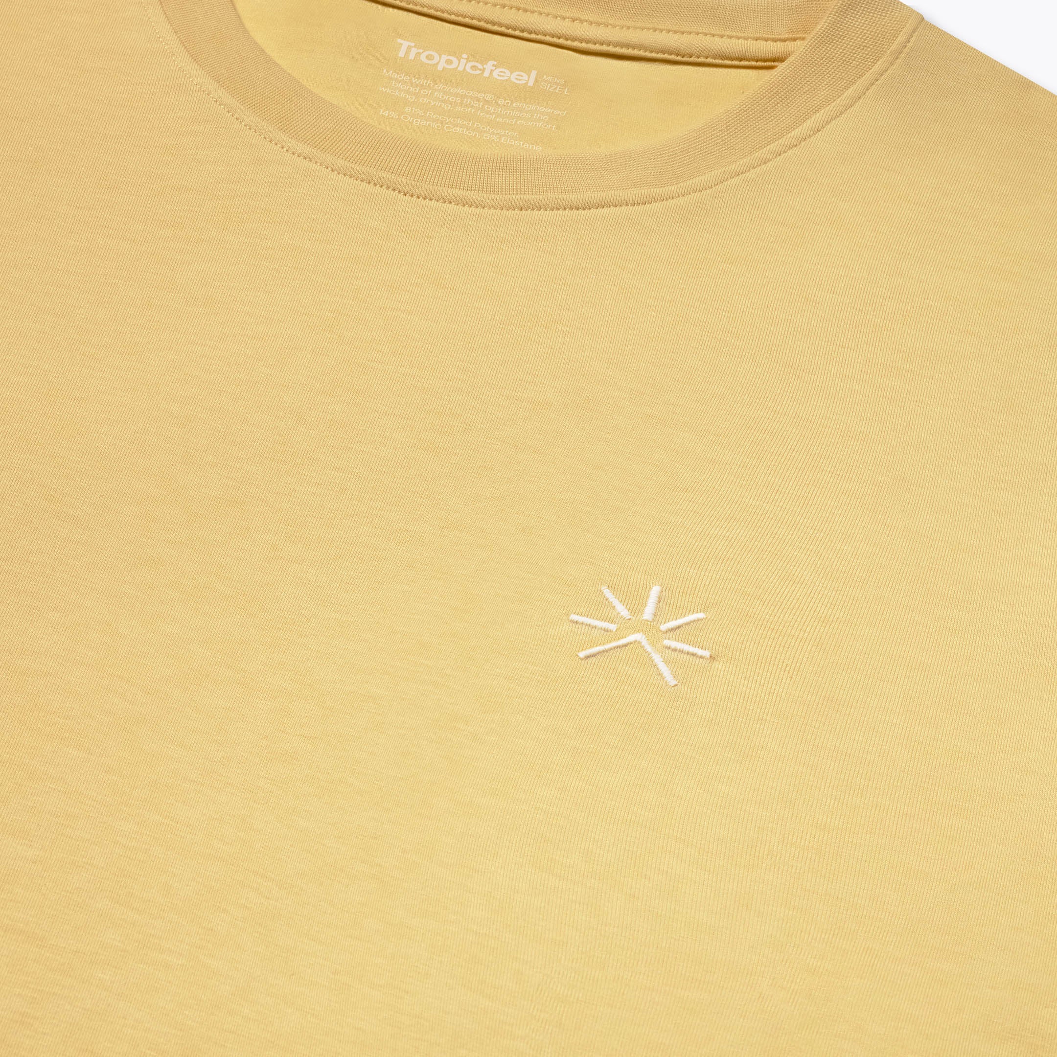 Pro Travel Tee M | Pastel Yellow - Image 3