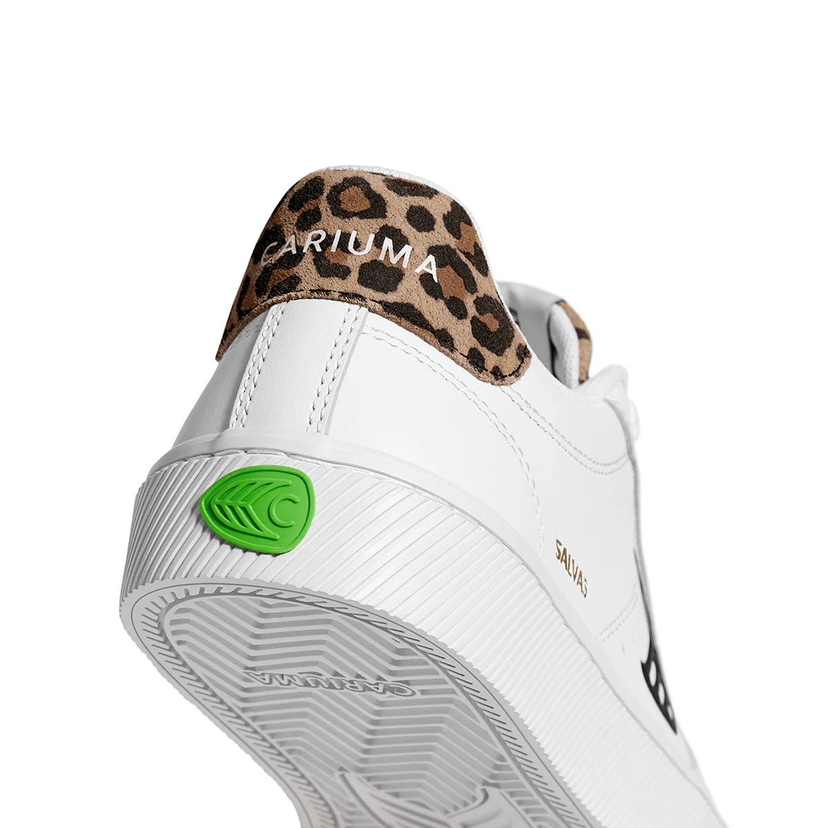 Salvas W | White/Leopard Print - Image 4