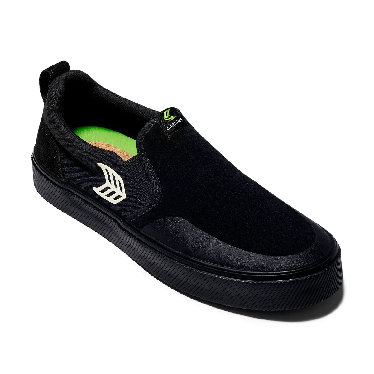 SLIP ON U | All Black/Ivory - Image 3