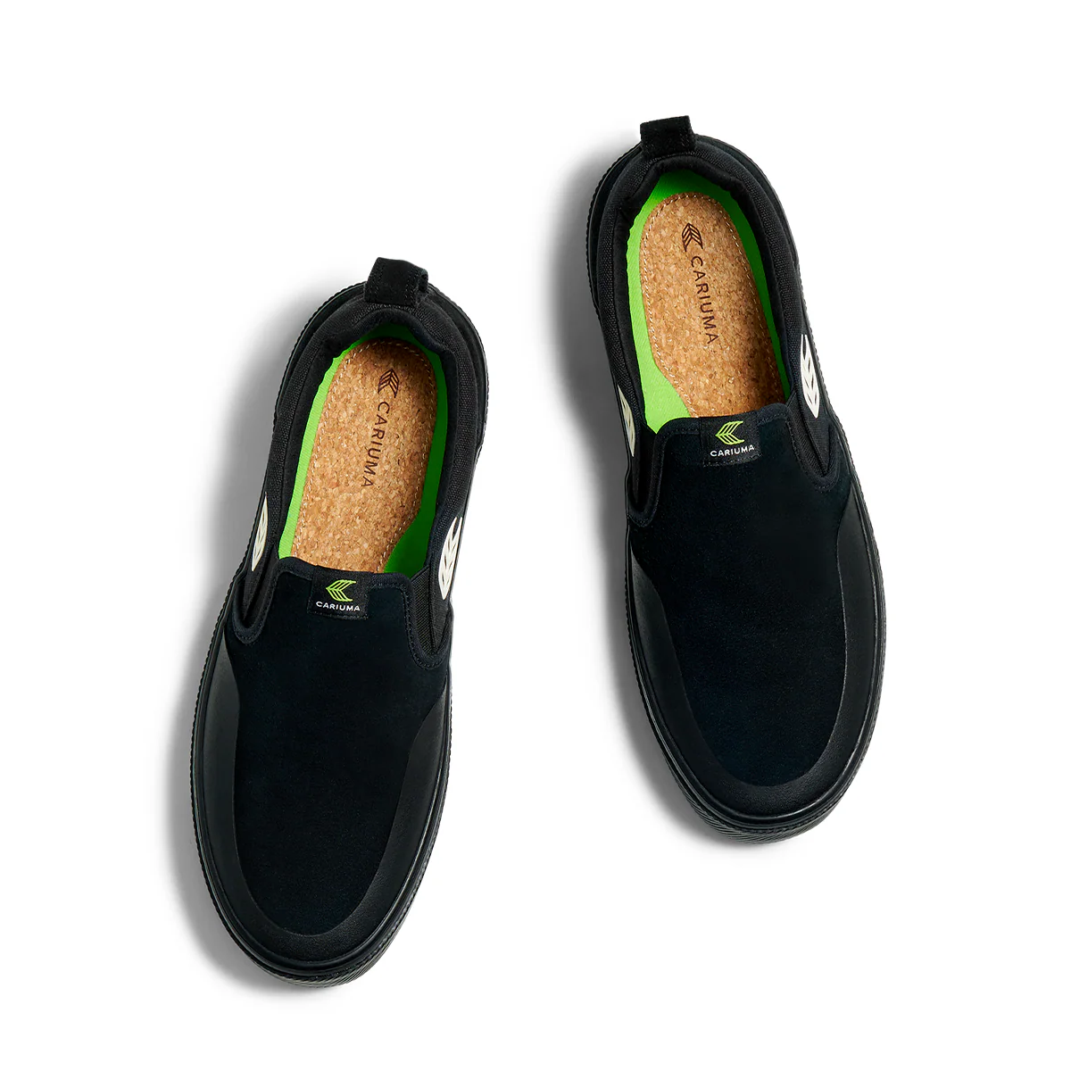 SLIP ON U | All Black/Ivory - Image 5