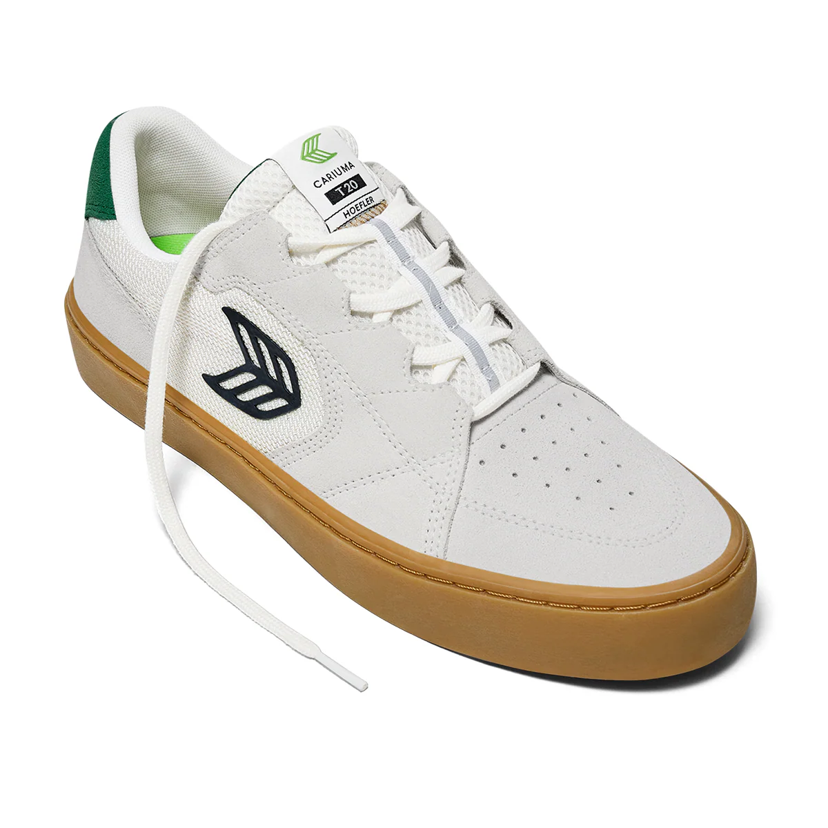 T20 Pro M | Gum Smoke White/Black&Green - Image 2