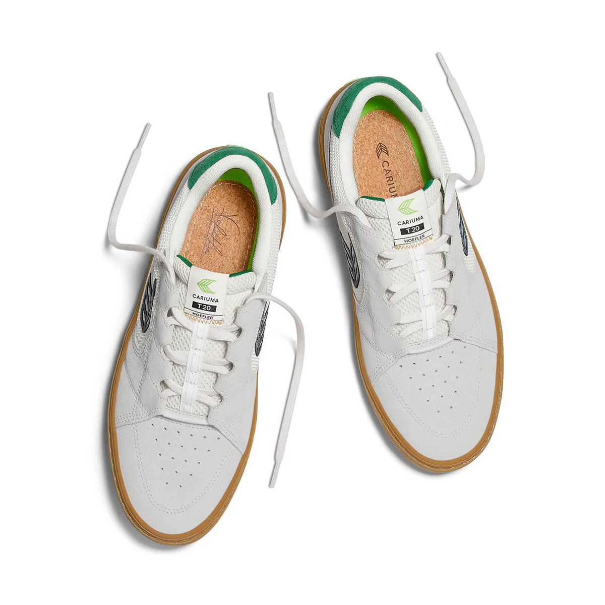 T20 Pro M | Gum Smoke White/Black&Green - Image 5