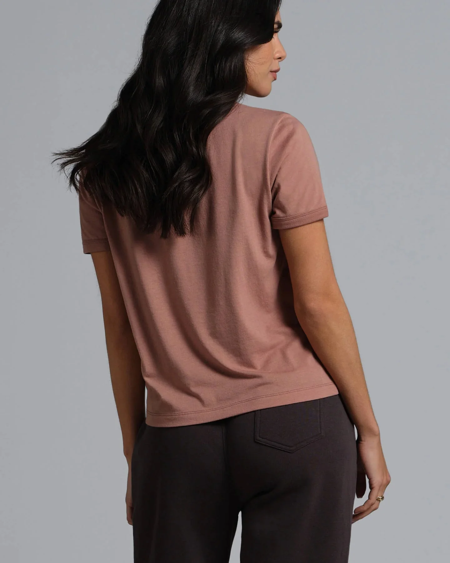 Tomboy T-Shirt W | Mauve - Image 2