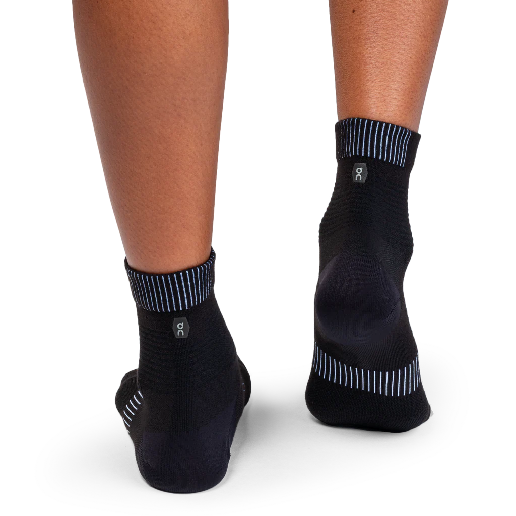 Ultralight Mid Sock W | Black | White - Image 4