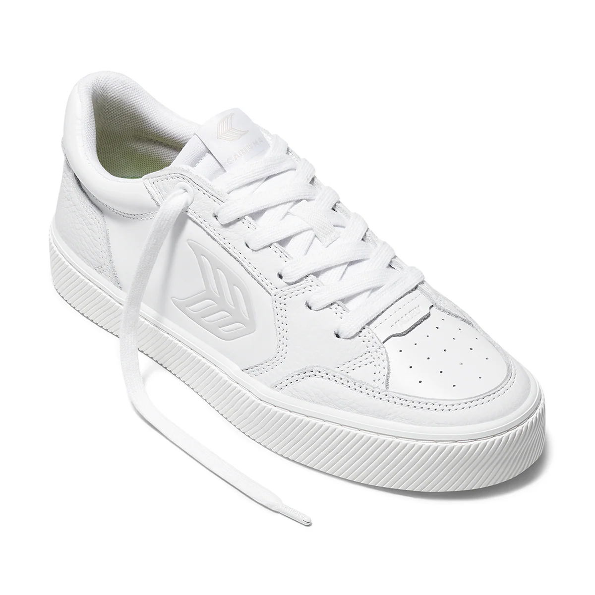Vallely Leather U | White/Ice - Image 2