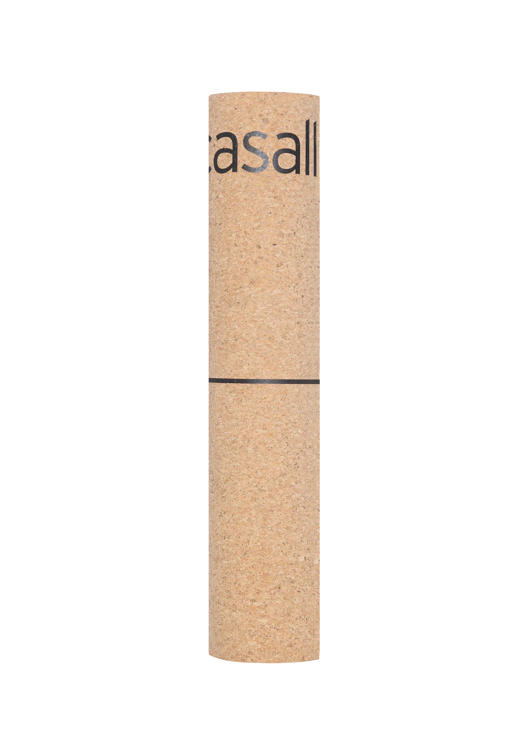 Yoga mat natural cork 5mm U | Natural cork/black - Image 3